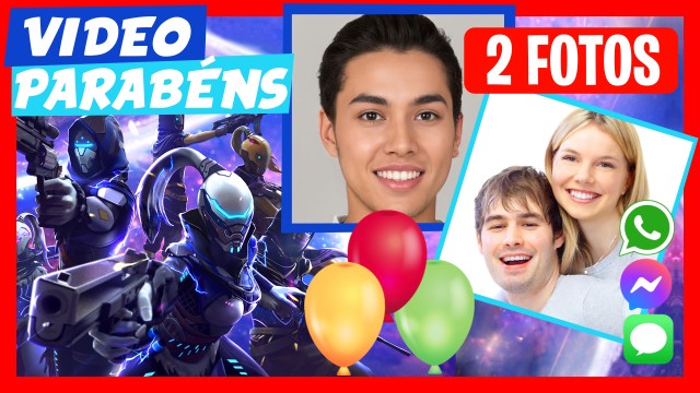 Parabén de Aniversário WhatsApp Free Fire