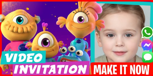 Make Video Invitation Nivis Birthday