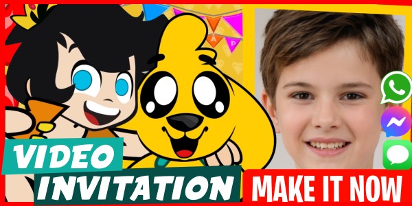 Make Video Invitation Mikecrack Video Game Party
