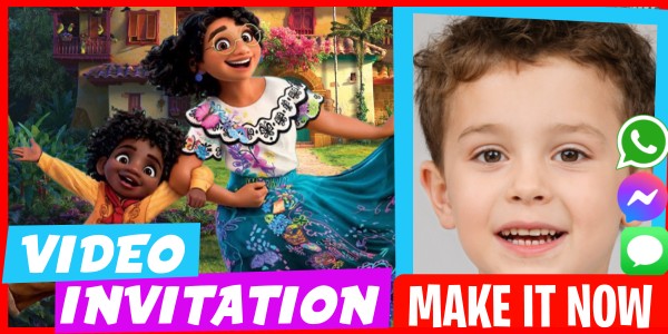 Make Video Invitation Encanto Theme Birthday