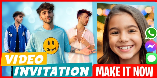 Make Video Invitation Birthday Greetings Fede Vigevani
