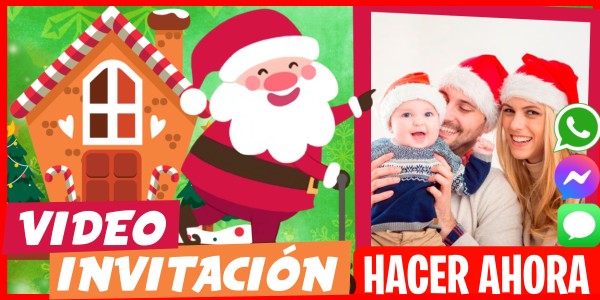 Hacer Video Invitación Navidad