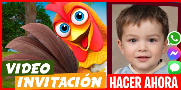 Hacer Video Invitación La Granja de Zenón (La Vaca Lola y Bartolito)