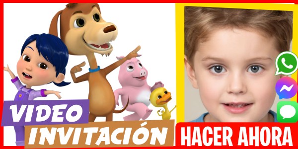 Hacer Video Invitación Feliz Cumpleaños Chocolo