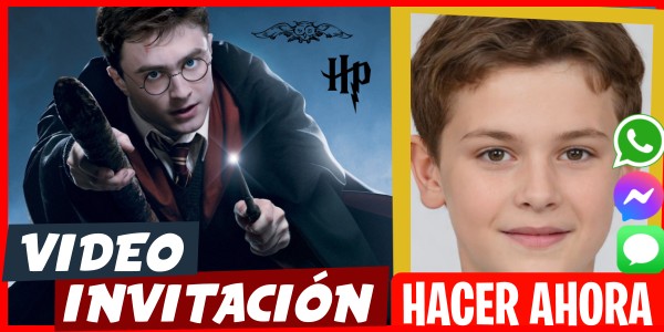 Hacer Video Invitación Fiesta Pijamada Harry Potter
