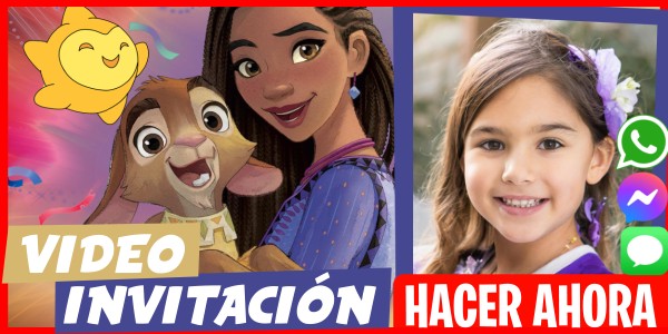 Hacer Video Invitación Saludo de Cumpleaños Wish