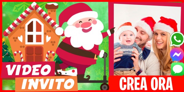 Crea Video Invito Auguri di Natale