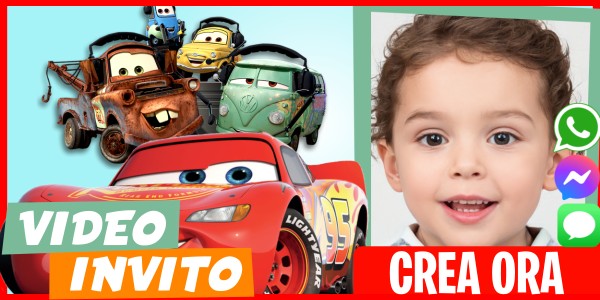 Crea Video Invito Festa a tema auto