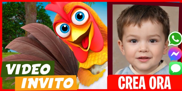 Crea Video Invito Bartolito