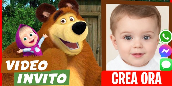 Crea Video Invito Masha