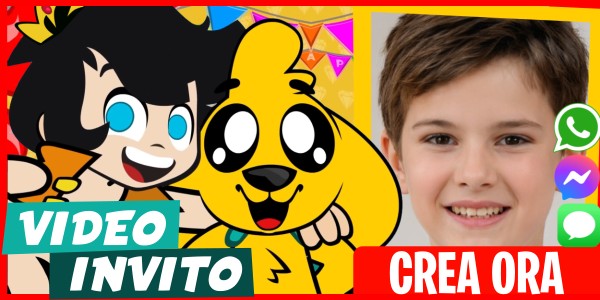 Crea Video Invito Compleanno di Mikecrack