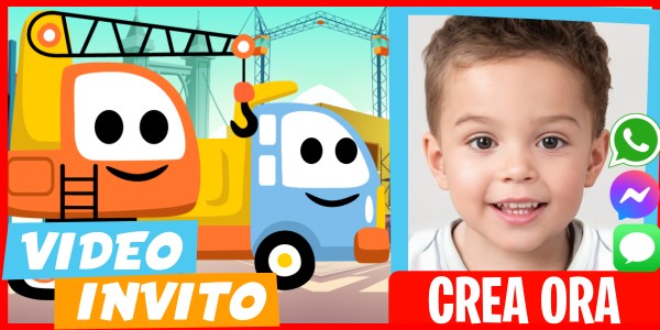 Crea Video Invito Festa Camion per la Costruzione