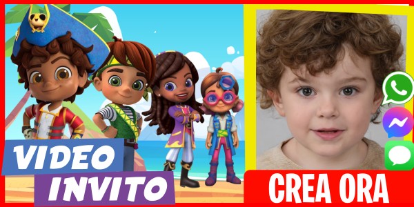 Crea Video Invito Festa in Costume a Santiago dei Mari