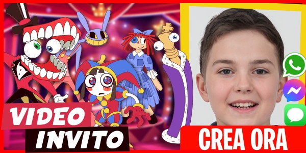 Crea Video Invito Compleanno a Tema Circo Digitale