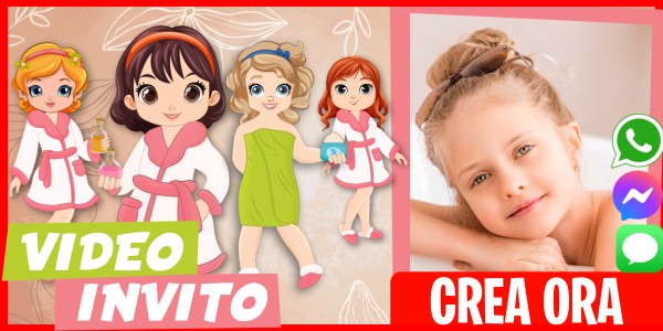 Crea Video Invito Festa in Costume Spa