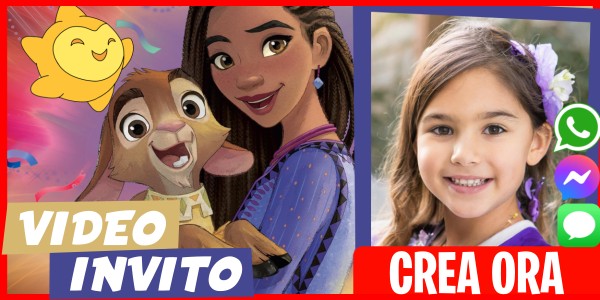 Crea Video Invito Compleanno a Sorpresa Wish