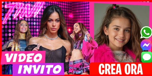 Crea Video Invito Pool Party Tini Stoessel