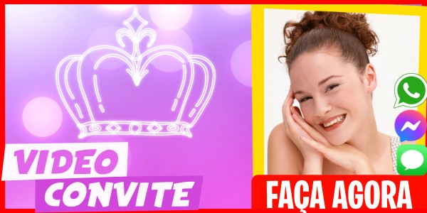 Faça um Video Convite Festival da Coroa