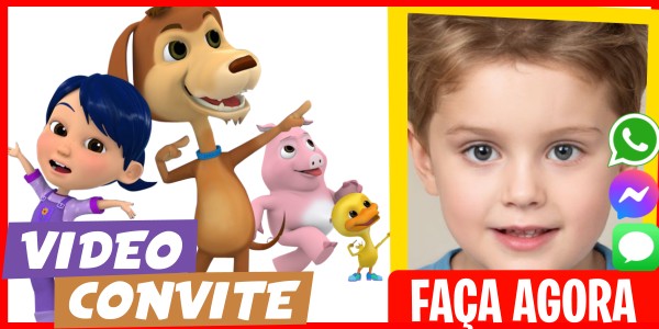 Faça um Video Convite Aniversário Tema Chocolo