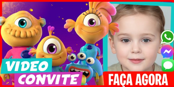 Faça um Video Convite Festa do Sorvete Nivis