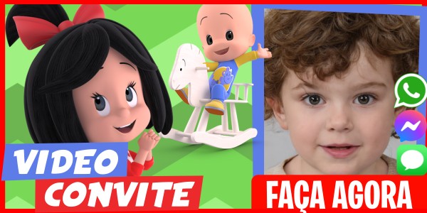 Faça um Video Convite Aniversário Tema Cleo e Cuquin