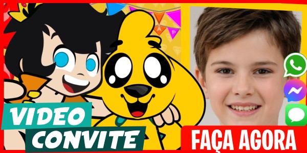 Faça um Video Convite Aniversário Virtual Mikecrack