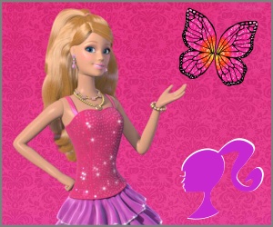 Free personalized birthday invitation Barbie