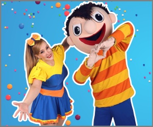 Free personalized birthday invitation Bely and Beto