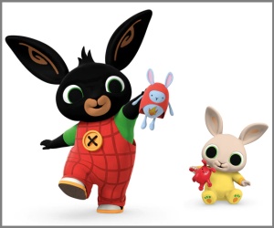 Free personalized birthday invitation Bing Bunny