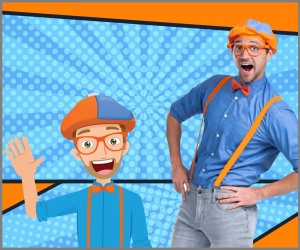 Invito di compleanno personalizzato gratuito Blippi