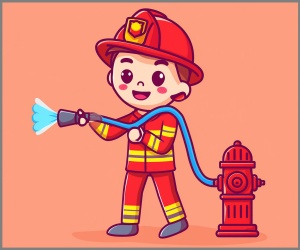 Convite de aniversário personalizado grátis bomberos