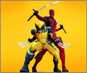 Free personalized birthday invitation deadpool_wolverine