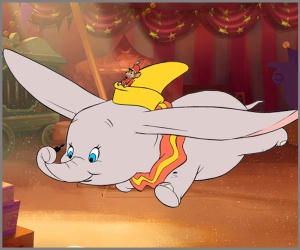 Invito di compleanno personalizzato gratuito Dumbo