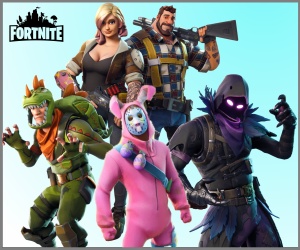 Free personalized birthday invitation Fortnite