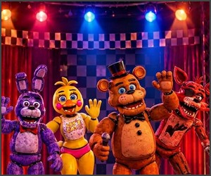 Convite de aniversário personalizado grátis Five Nights at Freddy's FNaF