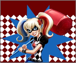 Invitación de cumpleaños personalizada gratis Harley Quinn