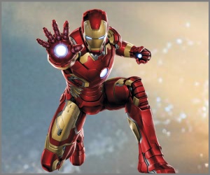 Free personalized birthday invitation Iron Man