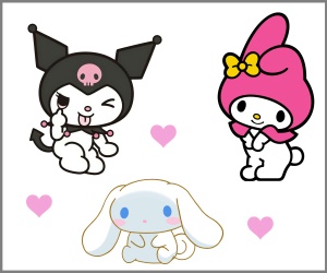 Convite de aniversário personalizado grátis kuromi