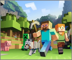 Free personalized birthday invitation minecraft