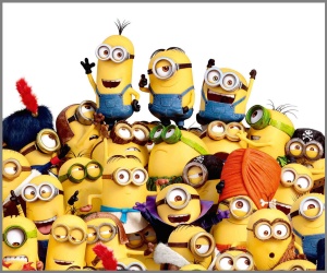 Free personalized birthday invitation Minions