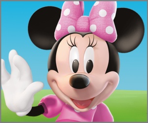 Free personalized birthday invitation Minnie Mouse and Daisy Duck