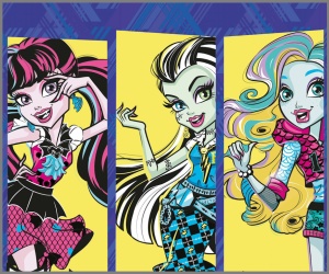 Free personalized birthday invitation Monster High