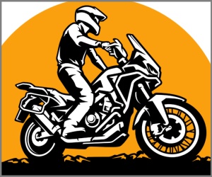 Convite de aniversário personalizado grátis Motocicletas
