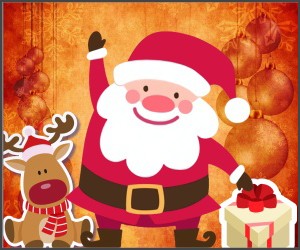 Invito di compleanno personalizzato gratuito Natale e Capodanno