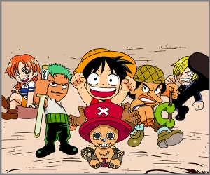 Convite de aniversário personalizado grátis one_piece