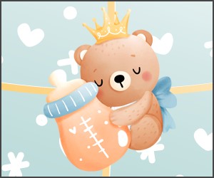 Invitación de cumpleaños personalizada gratis osito_rey