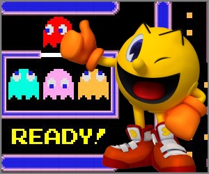 Free personalized birthday invitation Pac-man