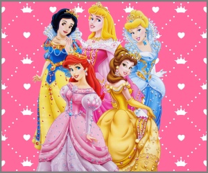 Convite de aniversário personalizado grátis Princesas