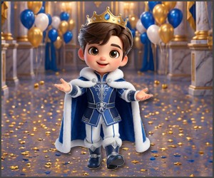 Free personalized birthday invitation principe