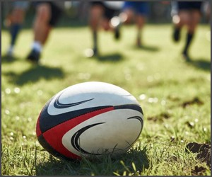Free personalized birthday invitation rugby
